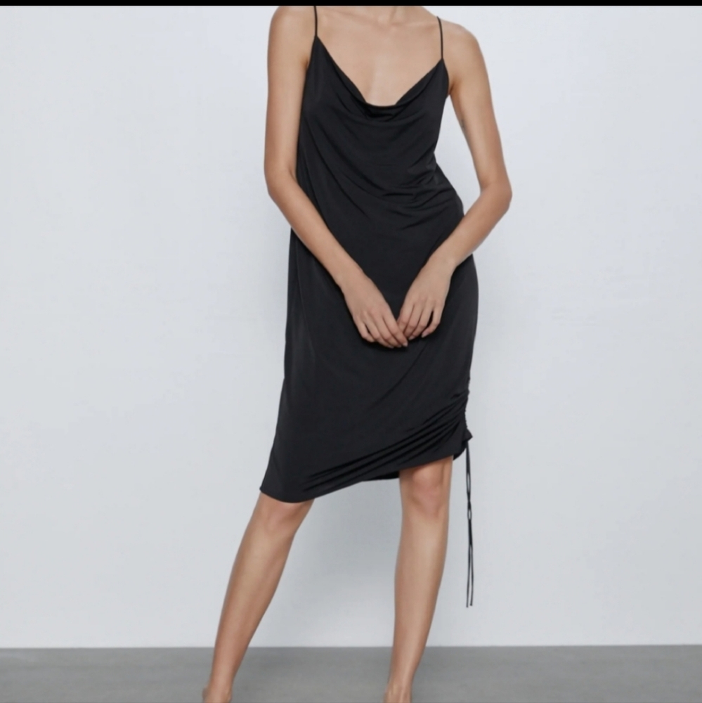 Zara strappy camisole dress